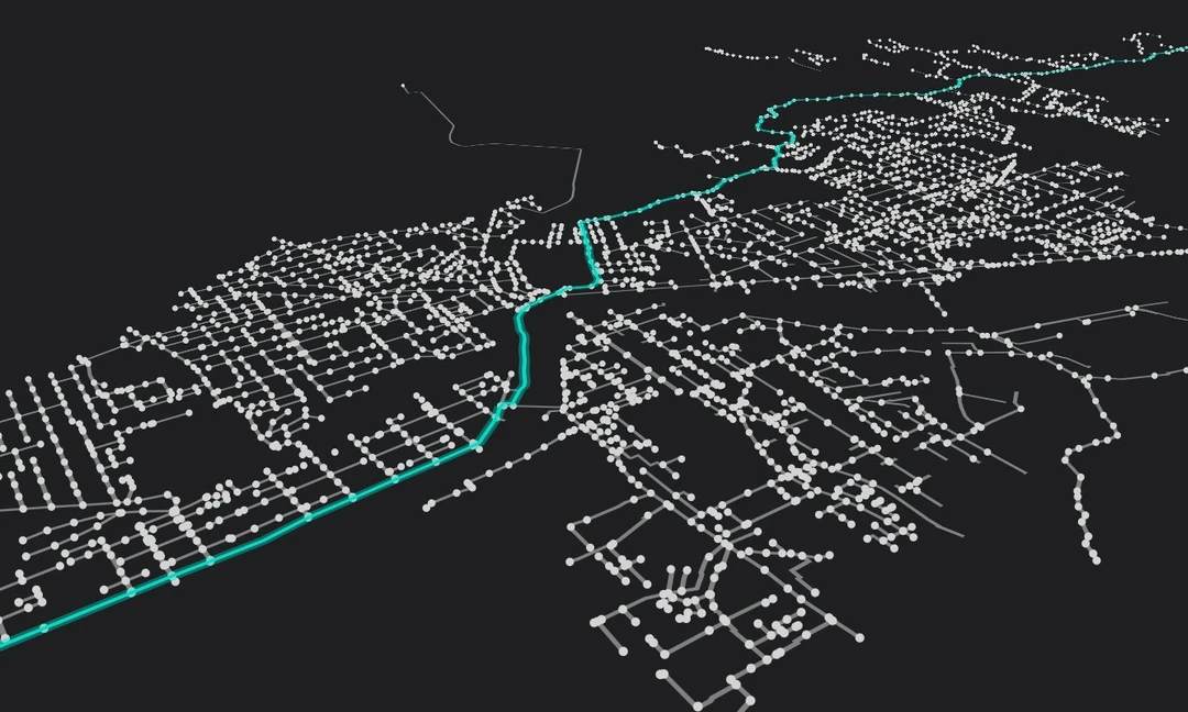 Network Tracing with Turf JS